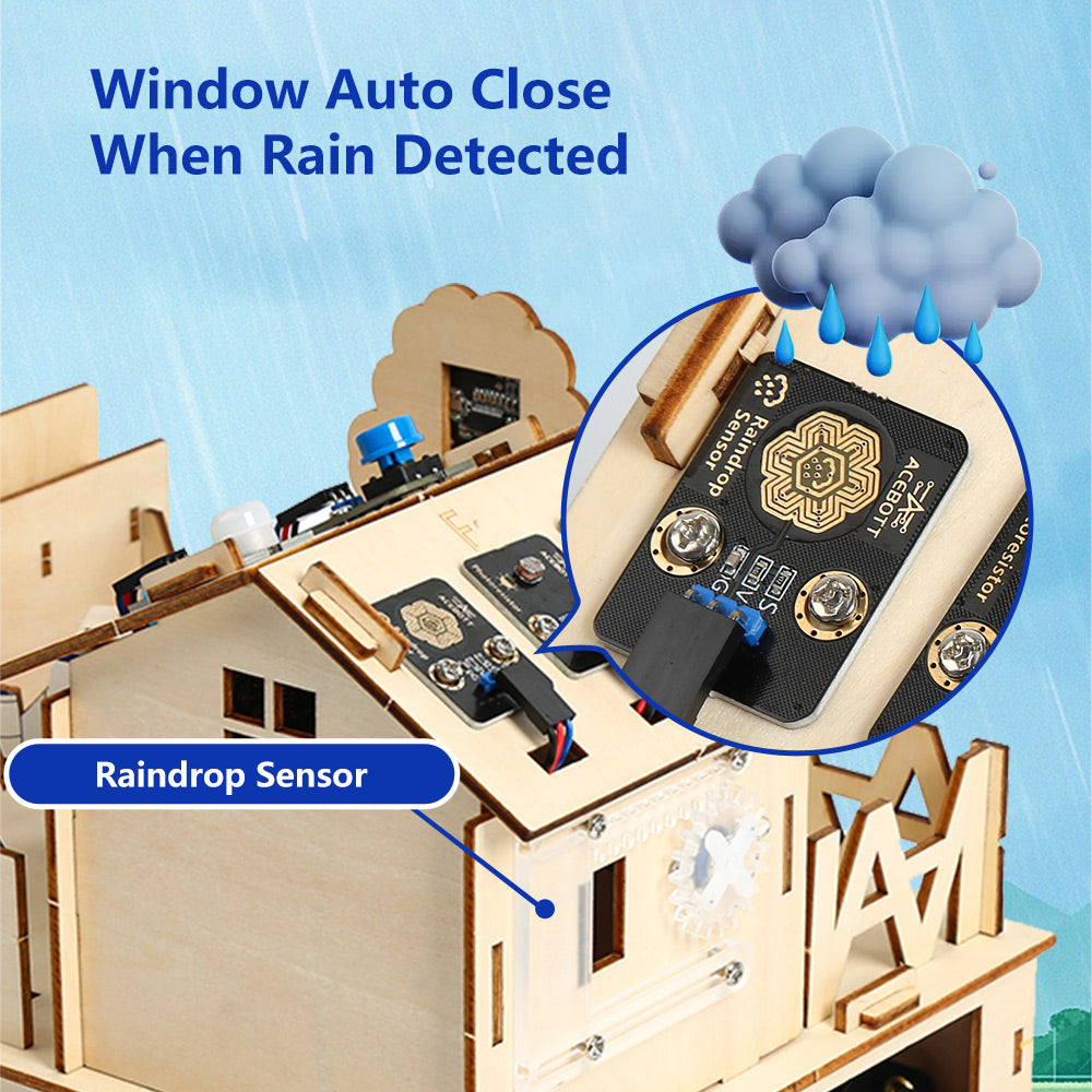 window auto close rain detected