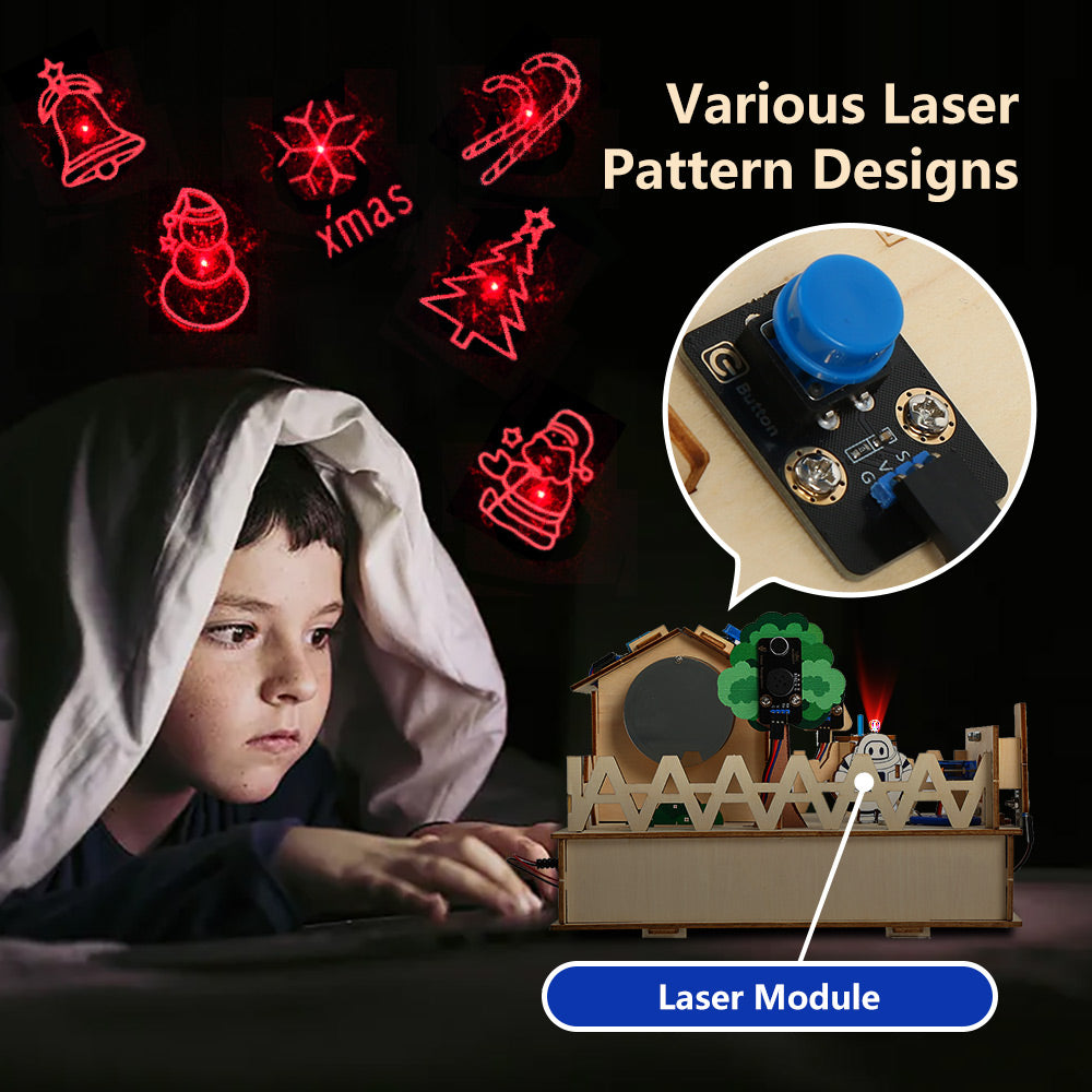 Various laser pattern designs