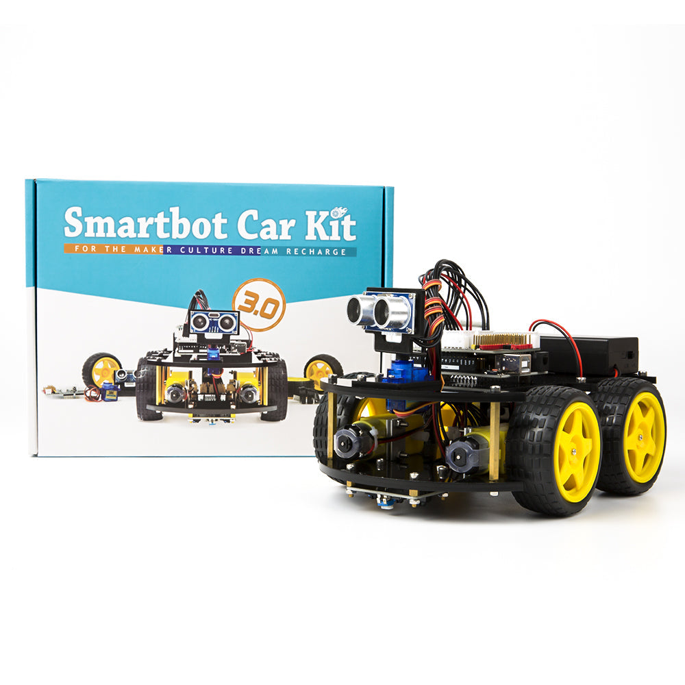 Smart Robot Car Kit (W/ FREE Uno Board) inventr.io