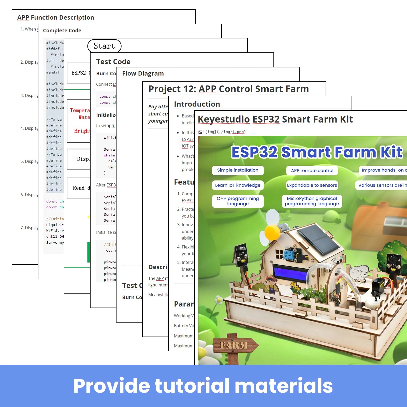 Keyestudio ESP32 Smart Farm Kit