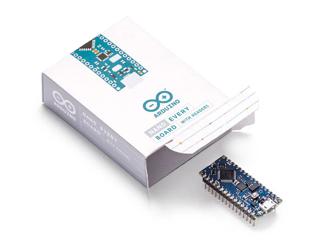 Arduino Nano Every with headers