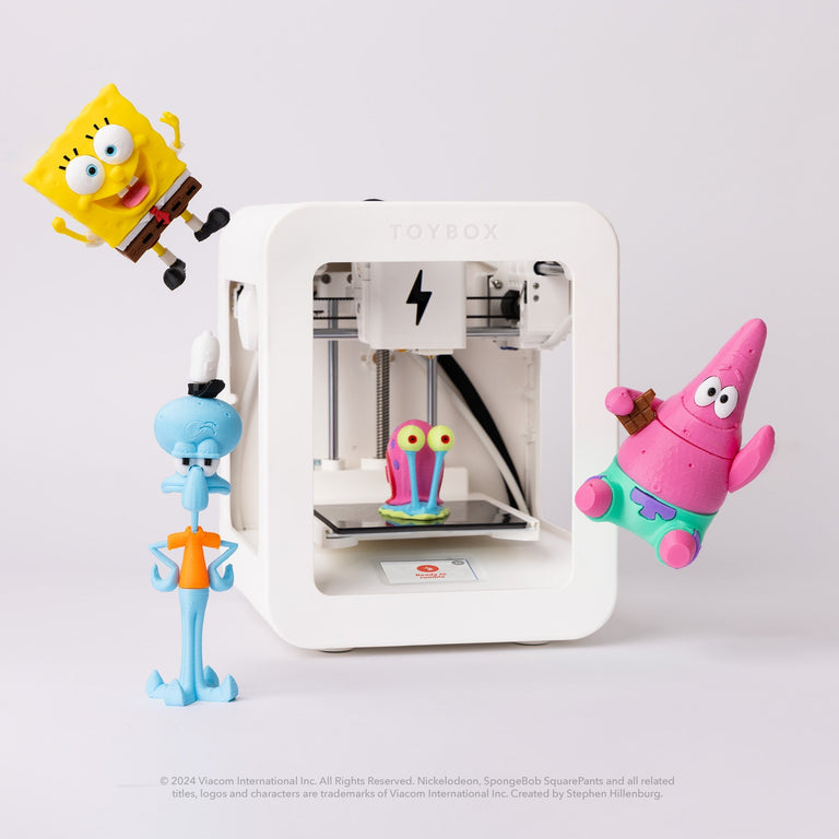 Toybox Alpha Three Starter 3D Printer Bundle Toybox Labs