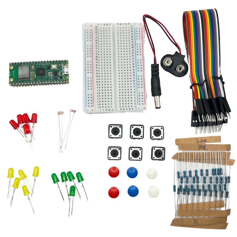 Python Starter Kit (Adventure Kit: Neon Realm) inventr.io