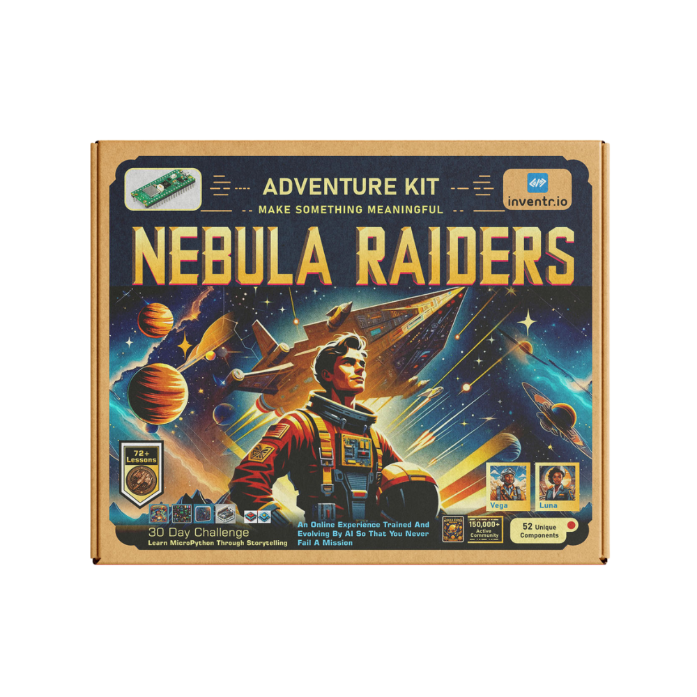 Advanced Python Kit (Adventure Kit: Nebula Raiders) inventr.io