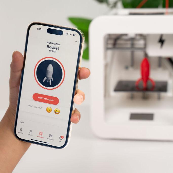 Toybox Alpha Three Deluxe 3D Printer Bundle Toybox Labs