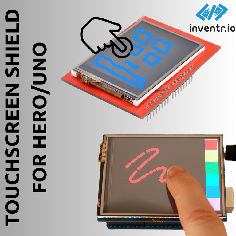 Touchscreen Shield for HERO/HERO XL inventr.io