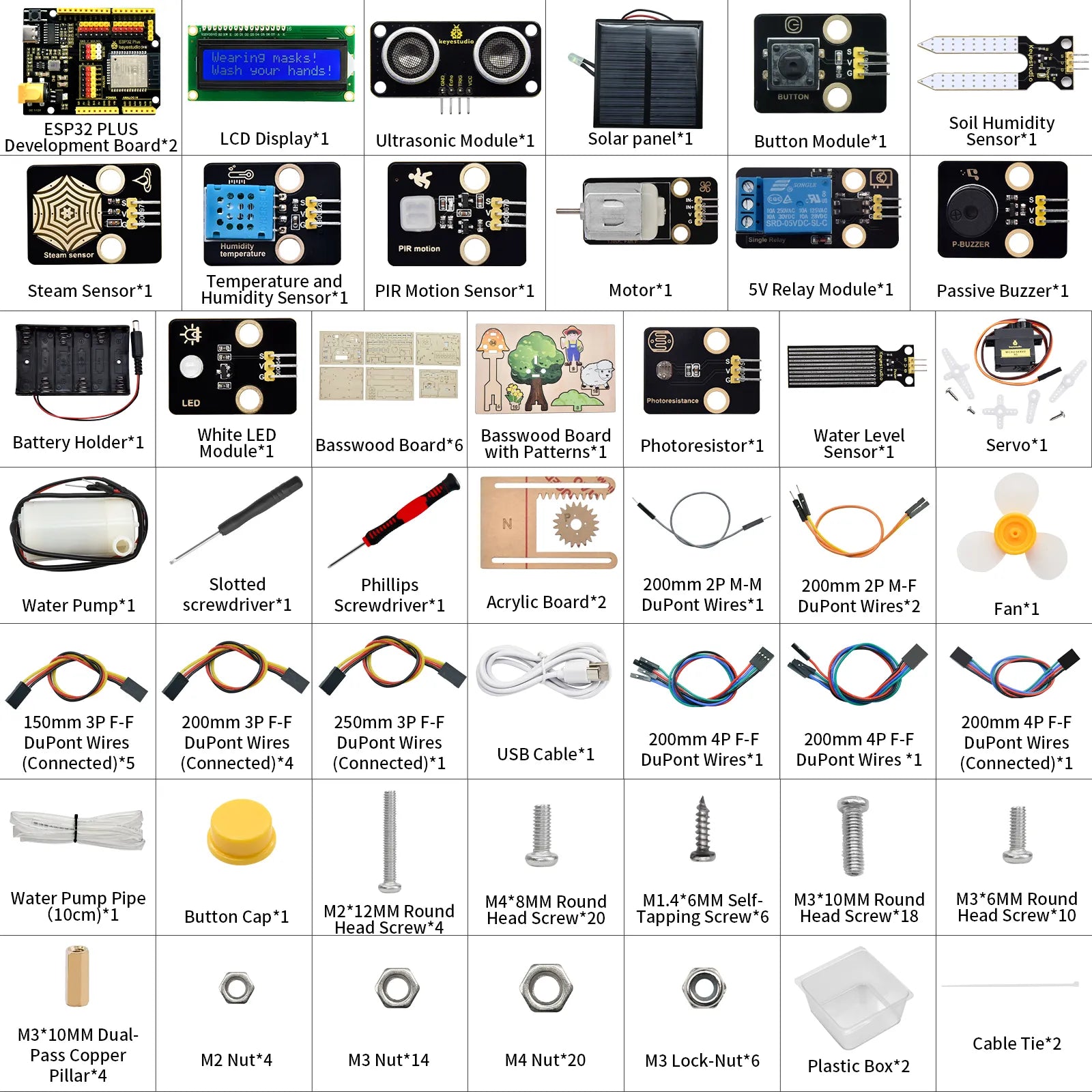 Keyestudio ESP32 Smart Farm Kit